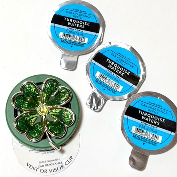 LUCKY CHARM Car Clip Fragrance Holder & Refills - Picture 1 of 2